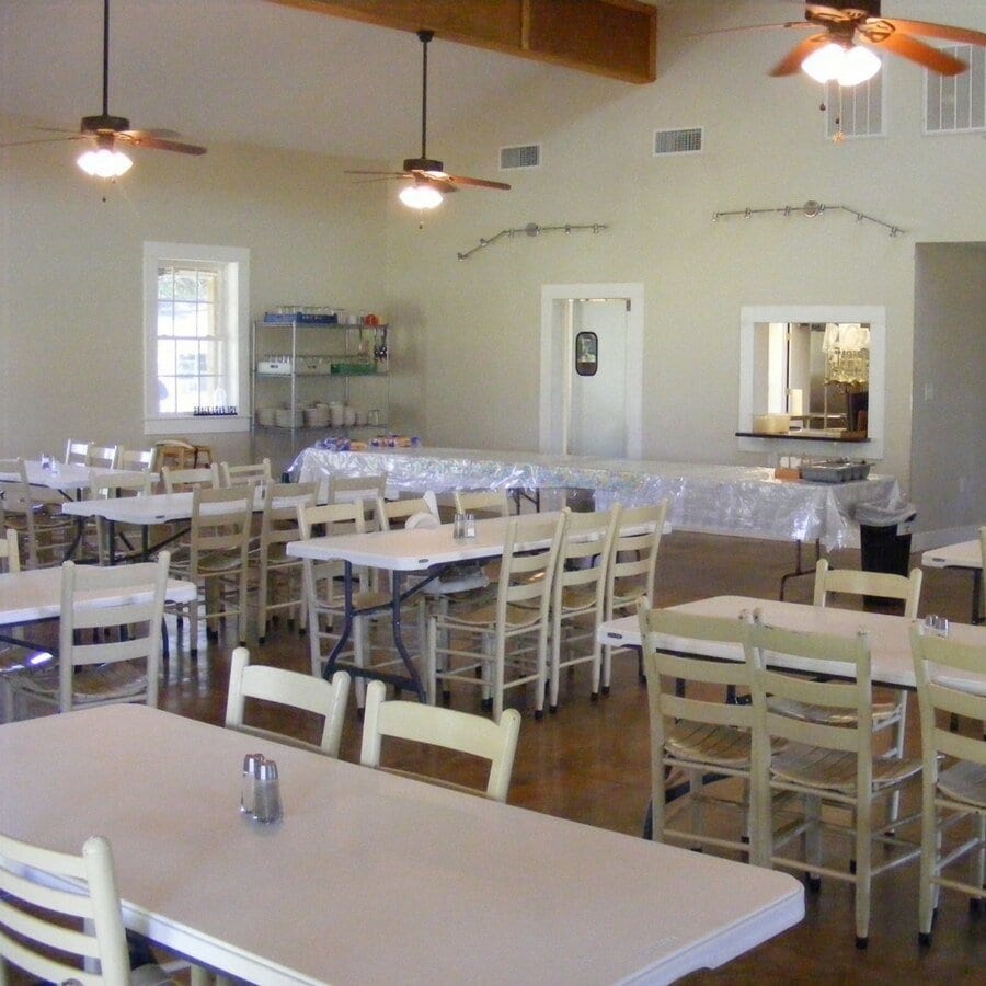 Koinonia Farm Dining Hall inside